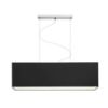 LOPE 80/23 lámpabúra  Polycotton fekete/fehér PVC  max. 23W