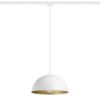 GLADYS 40 három áramkörös sínre fekete/fehér 230V LED E27 15W