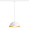 GLADYS 40 három áramkörös sínre fehér/fehér 230V LED E27 15W