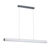 RIVIER LED I függő lámpa  fekete/tej akril 230V LED 24W  3000K