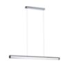 RIVIER LED I függő lámpa króm/tiszta akril 230V LED 24W 3000K
