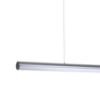 RIVIER LED I függő lámpa króm/tiszta akril 230V LED 24W 3000K