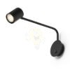 FILIP karos fekete  230V LED GU10 5W