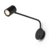 FILIP karos fekete  230V LED GU10 5W
