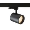 IRIS 7 három áramkörös sínre fekete  230V LED 10W 24°  3000K