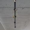 IRIS 7 egy áramkörös sínre fekete  230V LED 10W 24°  3000K