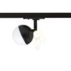LYRA egy áramkörös sínre fekete tej akril 230V LED 5W  3000K