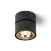 ALBANO felületre szerelhető fekete/aranysárga  230V LED 5W  3000K