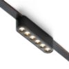 OXANA 11 a WEGA/WAWE rendszerekhez fekete  24= LED 6W 24°  3000K 4000K 6500K