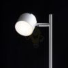 NOVA asztali lámpa fehér króm/tej akril 230V LED 4.2W 3000K