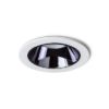 ANSEL süllyesztett lámpa fehér fekete króm 230V LED 12W 60°  3000K