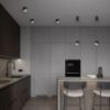 JUNIPER függő behúzható fekete/aranysárga  230V LED 15W 30°  3000K