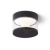 BRENDA felületre szerelhető fekete  230V LED LED 9W IP65  3000K