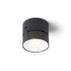 FLAVIO R felületre szerelhető fekete 230V LED 6W 110° IP54 3000K