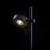 KATONA állólámpa / leszúrható spot lámpa fekete  230V LED 7W 70° IP54  3000K