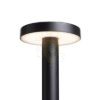 GEVALIA 20 leszúrható spot lámpa fekete matt akril 230V LED LED 5W IP65 3000K
