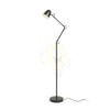 DANNY állólámpa fekete sárgaréz 230V LED E14 5W