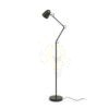 DANNY állólámpa fekete sárgaréz 230V LED E14 5W