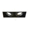 ELECTRA II GU10 frameless fekete 230V LED GU10 8W