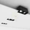 ELECTRA II GU10 frameless fekete 230V LED GU10 8W