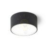 LARISA OUT 12 felületre szerelhető fekete  230V LED 10W IP65  3000K 4000K 5700K