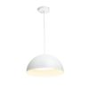 GLADYS 40 függő lámpa fekete/fehér 230V LED E27 30W