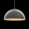 GLADYS 40 függő lámpa fehér/fehér 230V LED E27 30W