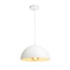GLADYS 30 függő lámpa fehér/fehér  230V LED E27 15W