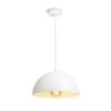 GLADYS 30 függő lámpa fehér/fehér  230V LED E27 15W