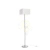 NYC/TEMPO 30/19 állólámpa  Polycotton fehér/króm 230V LED E27 15W