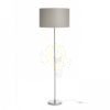 NYC/RON 40/25 állólámpa  Monaco galamb szürke/ezüst PVC/króm 230V LED E27 15W
