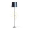 NYC/CONNY 35 állólámpa  Monaco petróleum kék/ezüst PVC/króm 230V LED E27 15W