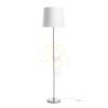 NYC/CONNY 35 állólámpa  Polycotton fehér/króm 230V LED E27 15W
