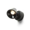 STIG fali lámpa fekete  230V LED 5.6W 34°  3000K