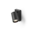 DUDE fali lámpa fekete 230V LED GU10 9W