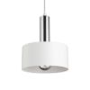 GIULIA 20 függő lámpa fehér króm 230V LED E27 15W