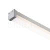LED PROFILE D felületre szerelhető 1m  alumínium/tej akril 