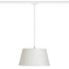 BUCKY 40 háromfázisú áramkörös sínre fehér/szürke fém 230V LED E27 15W