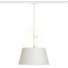 BUCKY 40 háromfázisú áramkörös sínre fehér/szürke fém 230V LED E27 15W