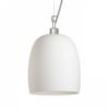 COROA NEW 28 függő lámpa  opál üveg/króm 230V LED E27 15W