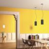 LIZ NEW függő lámpa fekete króm 230V LED E27 15W