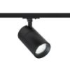WISH 30 DIMM egyfázisú áramkörös sínre fekete  230V LED 30W 36°  3000K 4000K 5000K