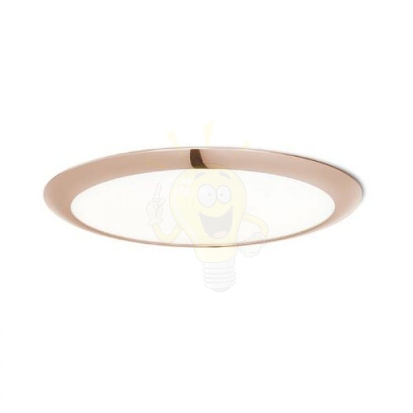 DADA 30 DIMM süllyesztett lámpa réz 230V LED 24W 3000K