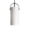JULIETTA 31 függő lámpa  opál üveg/fekete 230V LED E27 15W