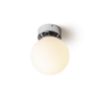 BOLLY 17 mennyezeti lámpa  opál üveg/króm 230V LED E27 11W IP44