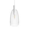 BELLINI L E14 függő lámpa fehér tiszta üveg 230V LED E14 15W