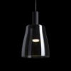 BELLINI M LED függő lámpa fekete füstös üveg 230V LED 5W 30°  3000K
