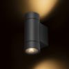 MIZZI NEW II fali lámpa antracit  230V LED GU10 2x8W IP65
