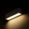 CAMARGUE fali lámpa antracitszürke szatén üveg 230V LED 6W IP65 3000K