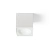 SENZA SQ mennyezeti lámpa fehér tiszta üveg 230V LED 6W IP65  3000K
